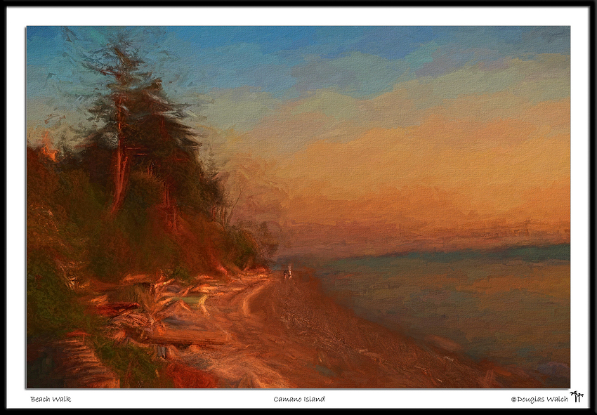 Beach Walk, Camano Island Scenery and Architecture Topaz Community