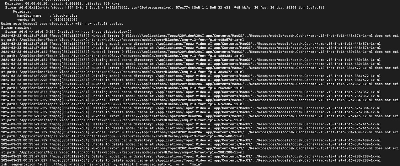 Topaz Video AI command prompt giving errors - Bugs and Issues - Topaz ...