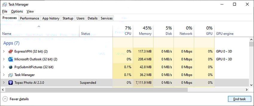 Latest Topaz 2-3-0 Error