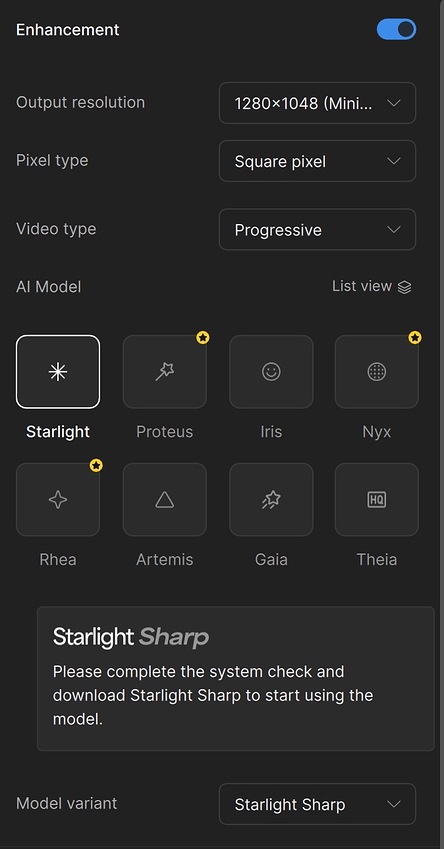 Starlight Sharp