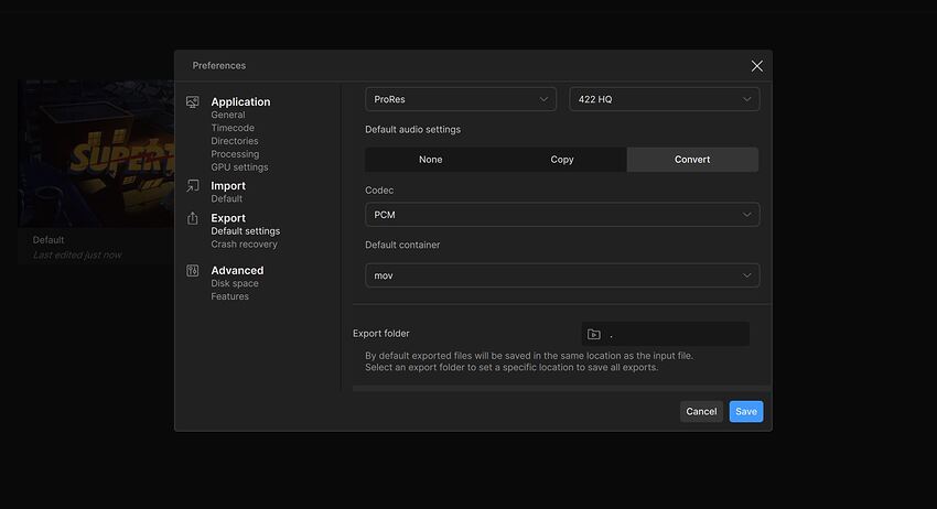 TOPAZ VIDEO Audio Convert