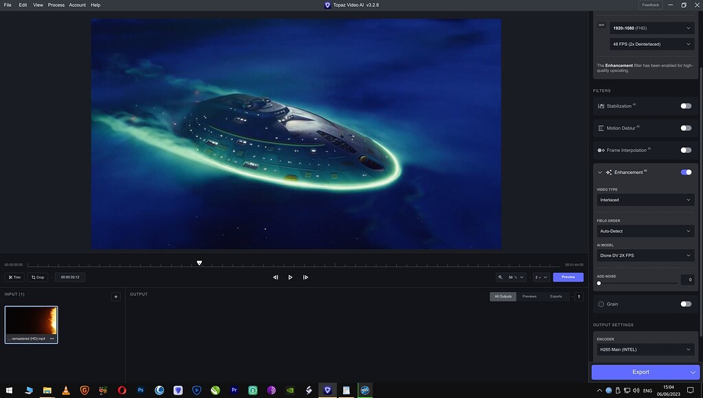 QUALITY NOT SPEEDEncoding Before TOPAZ And With The
