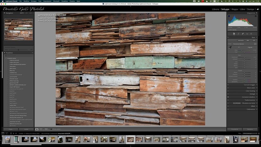 LR basic panel start