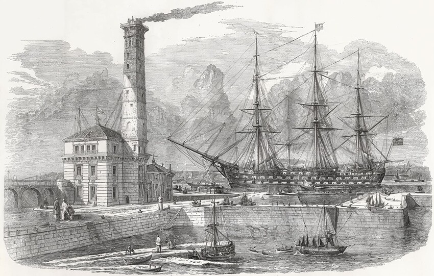 #Keyham Steam-Yard 1853-GPAI-8.4.0-beta4-Gemini-Prompt-C-High-Tex-2-1min-10sec-redefine-art-2x