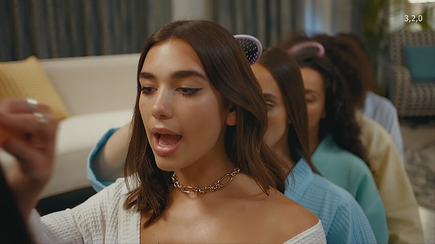 Dua Lipa - 2017 - New Rules, 4K,120 fps 3,2,0