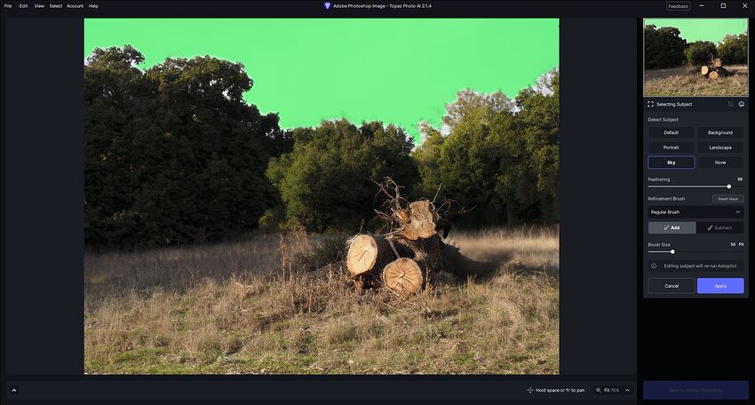 Fotomaker_PAI214-Ps2024Plugin-W11-SelectSkyResult