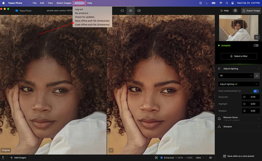 For Offline Authentication (Enterprise only)