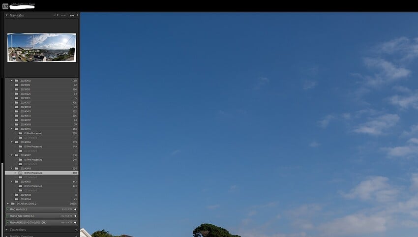 1 Panorama Lightroom DNG