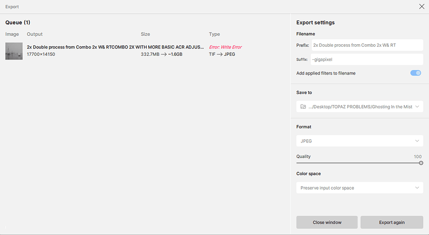 process double combo standard