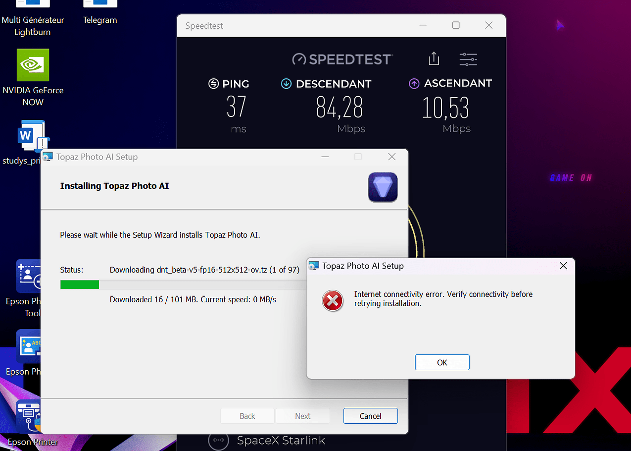 Installation fail Topaz Photo AI v2 - Bugs and Issues - Topaz Community