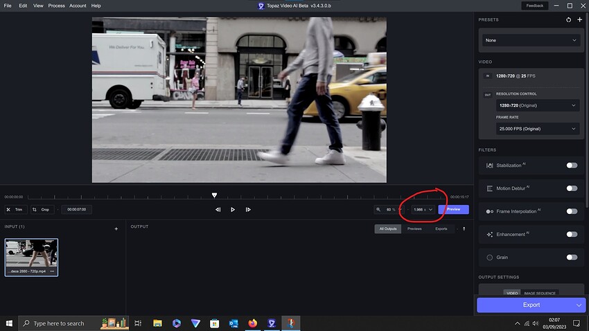 Odd Preview Length Behaviour