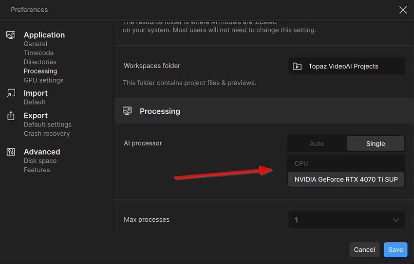 GPU Select