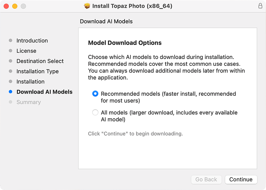 ModelDownloadOptions