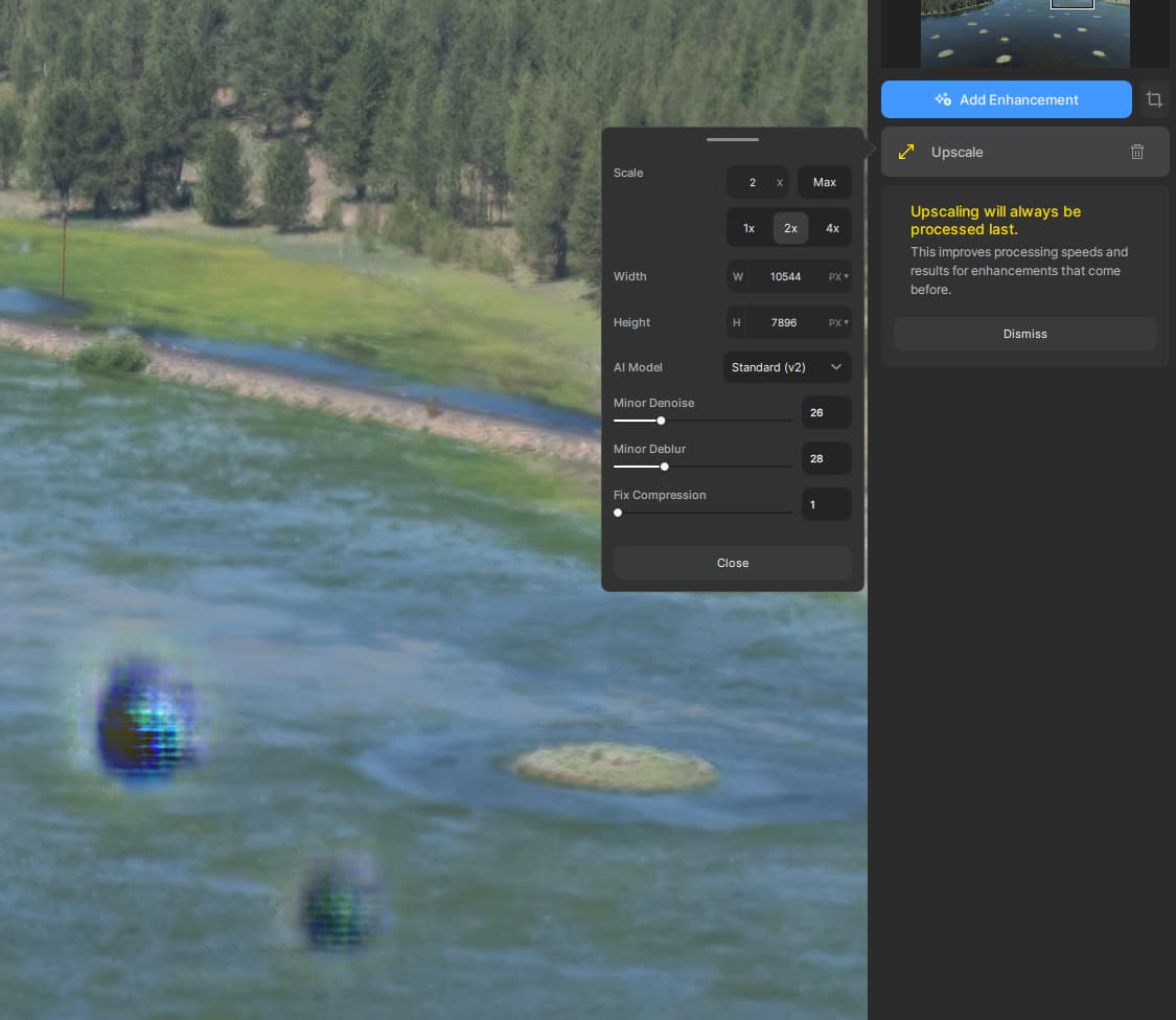 Standard V2 creates weird "burn hole" artifacts on the image - Bugs and ...