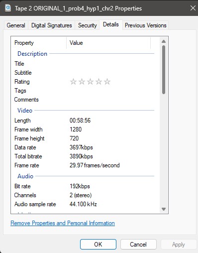 AVC frame rate change to 29.97
