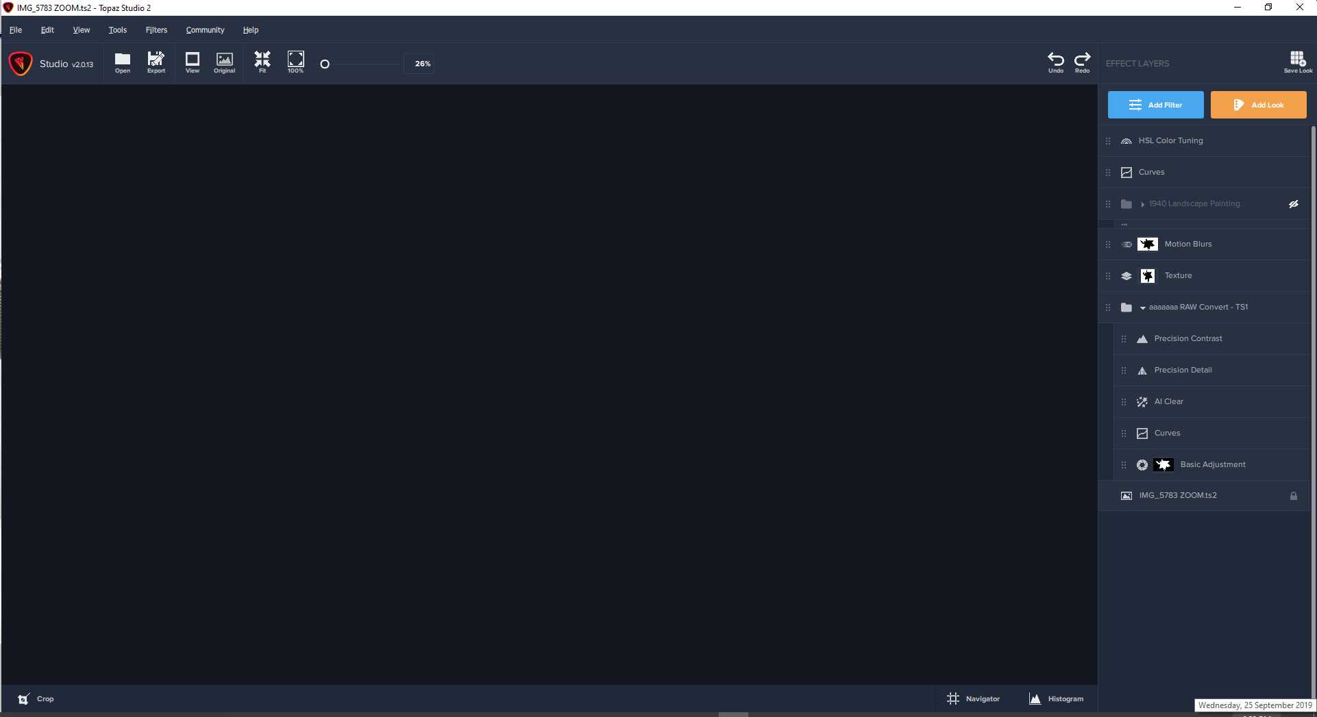 Opening .TSP Project File Renders Blank Image - Product Technical ...