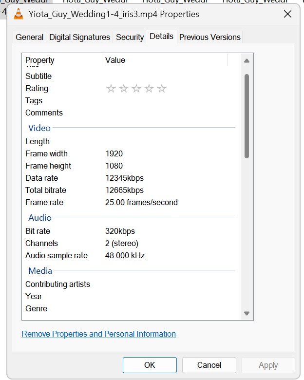 filemanager properties