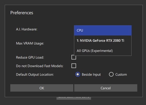 Video Enhance AI 1.7.1 GPUs not showing in the selection list - General -  Topaz Community