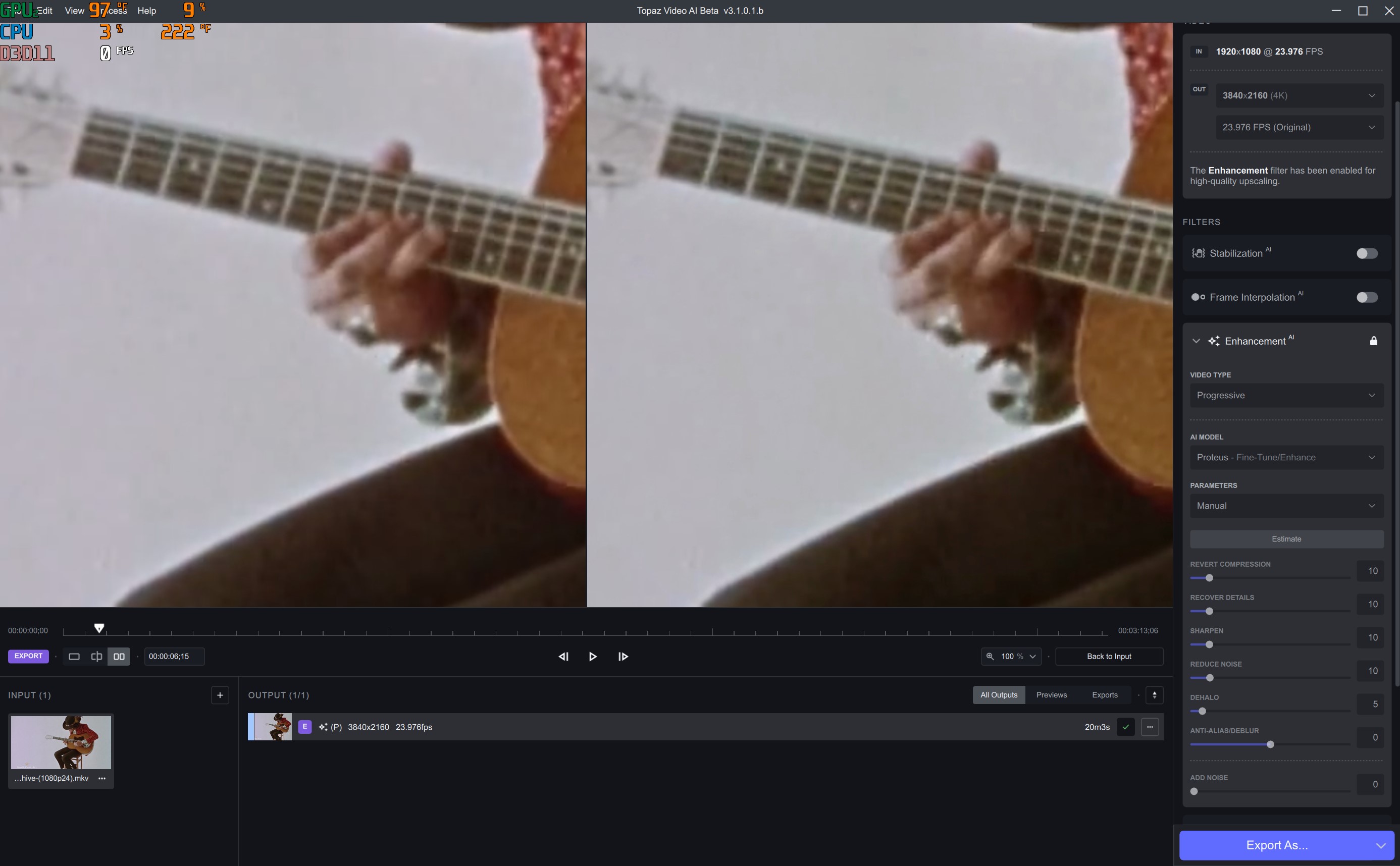 Topaz Video AI Beta 3.1.0.1.b - Page 5 - Video AI Beta - Topaz Community