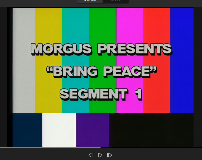 World Peace preview window